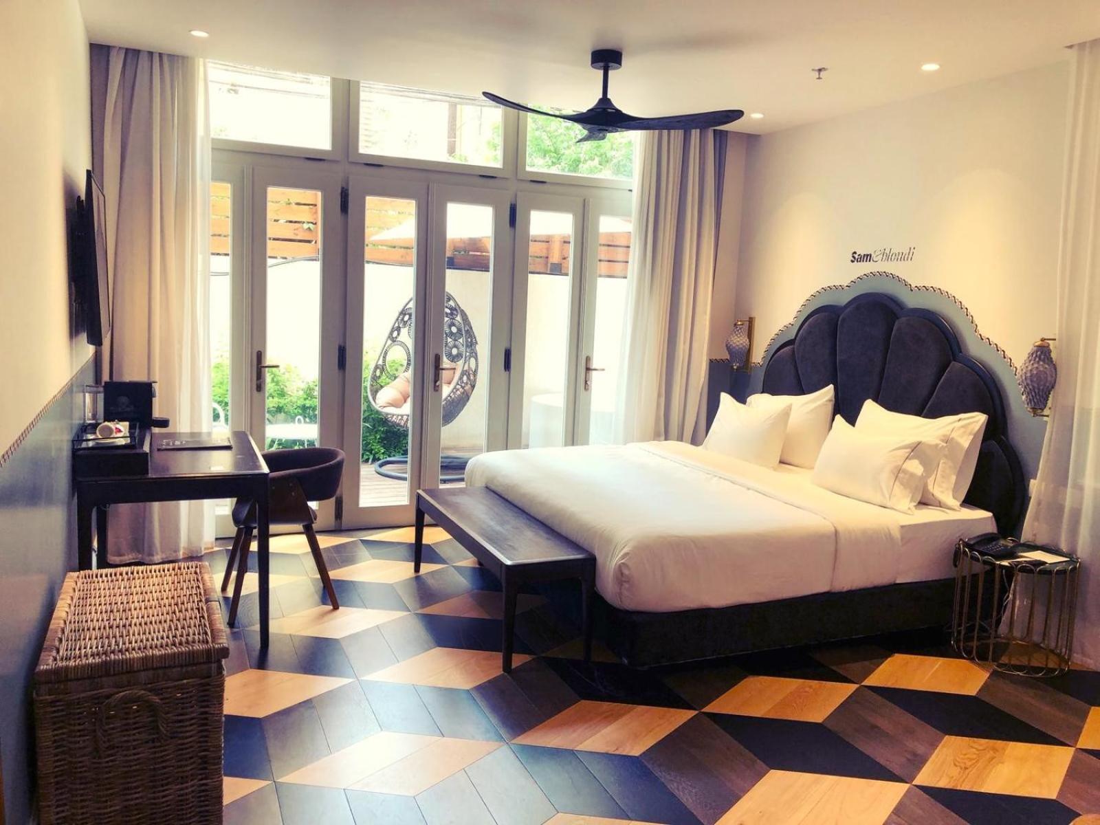 Sam&Blondi Hotell Tel Aviv Rum bild